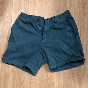 Men's Casual Teal Shorts